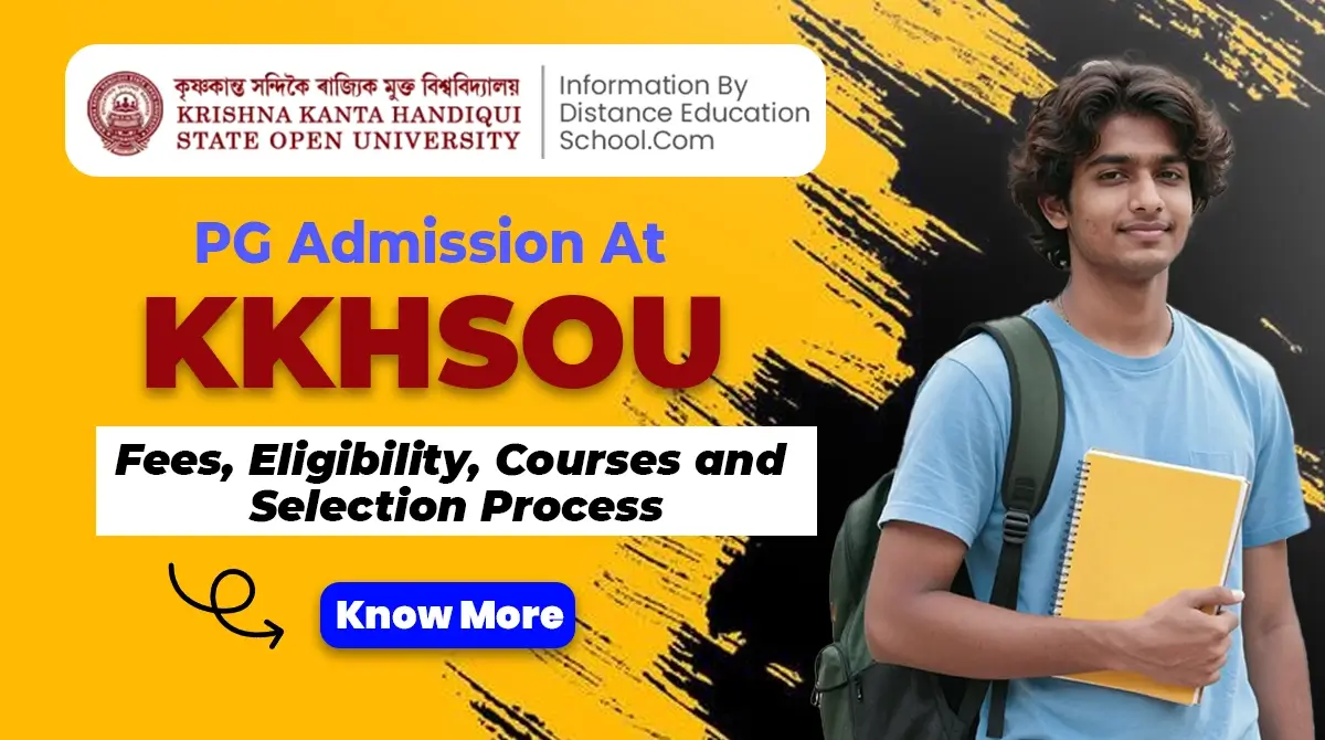 PG Admission Process KKHSOU