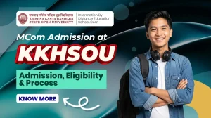 MCom Admission KKHSOU