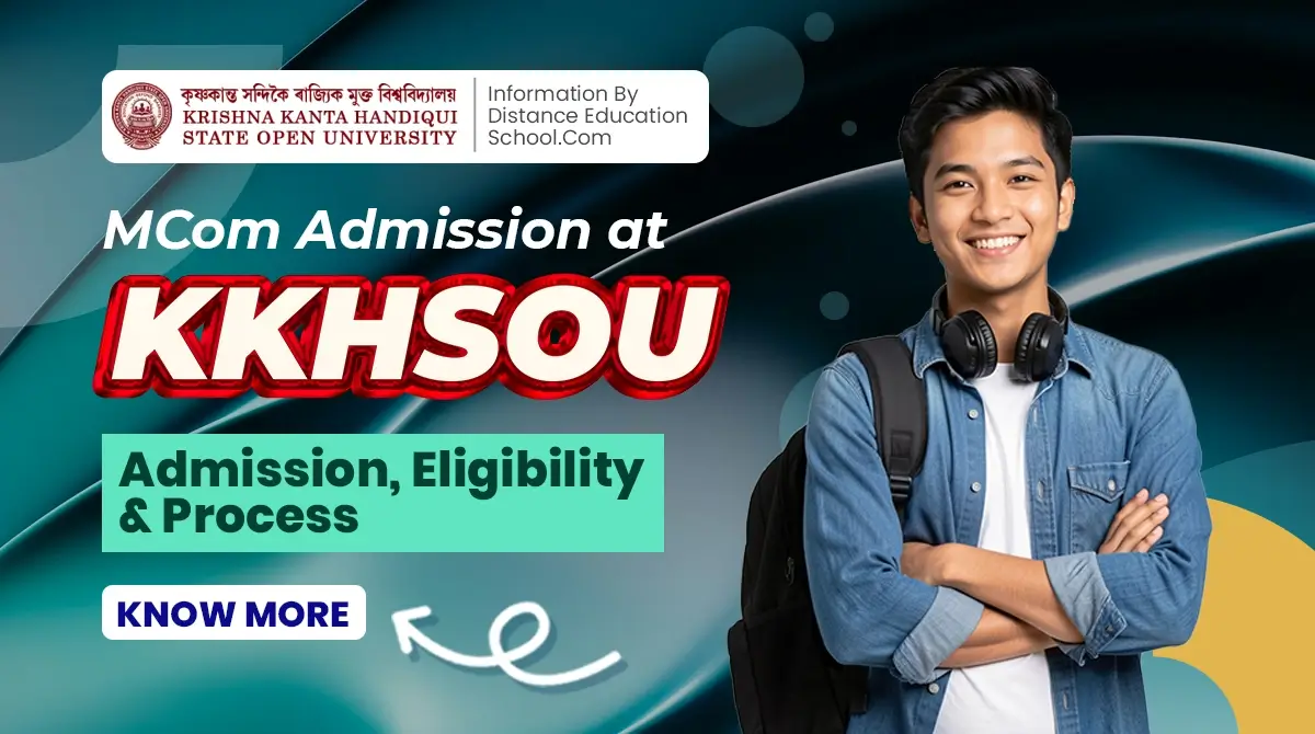MCom Admission KKHSOU