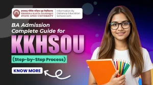 BA Admission at Krishna Kanta Handiqui State Open University